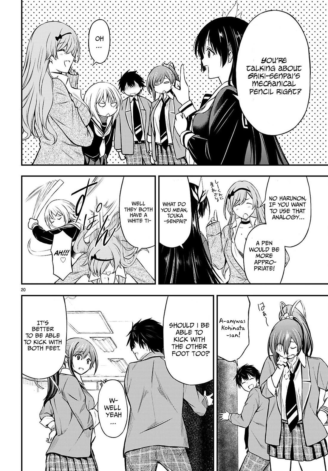 The Story of Being Taught How to Fight by a Delinquent Gyaru chapter 6 page 21