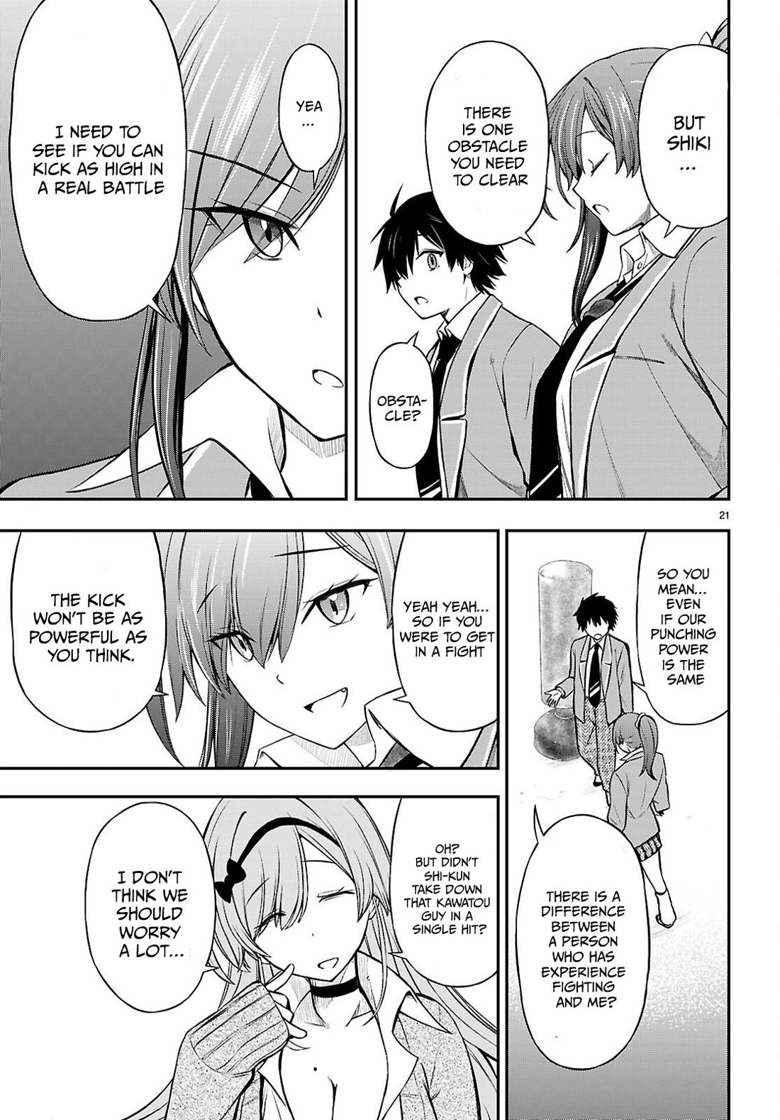 The Story of Being Taught How to Fight by a Delinquent Gyaru chapter 6 page 22