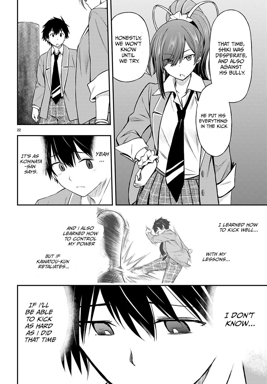 The Story of Being Taught How to Fight by a Delinquent Gyaru chapter 6 page 23