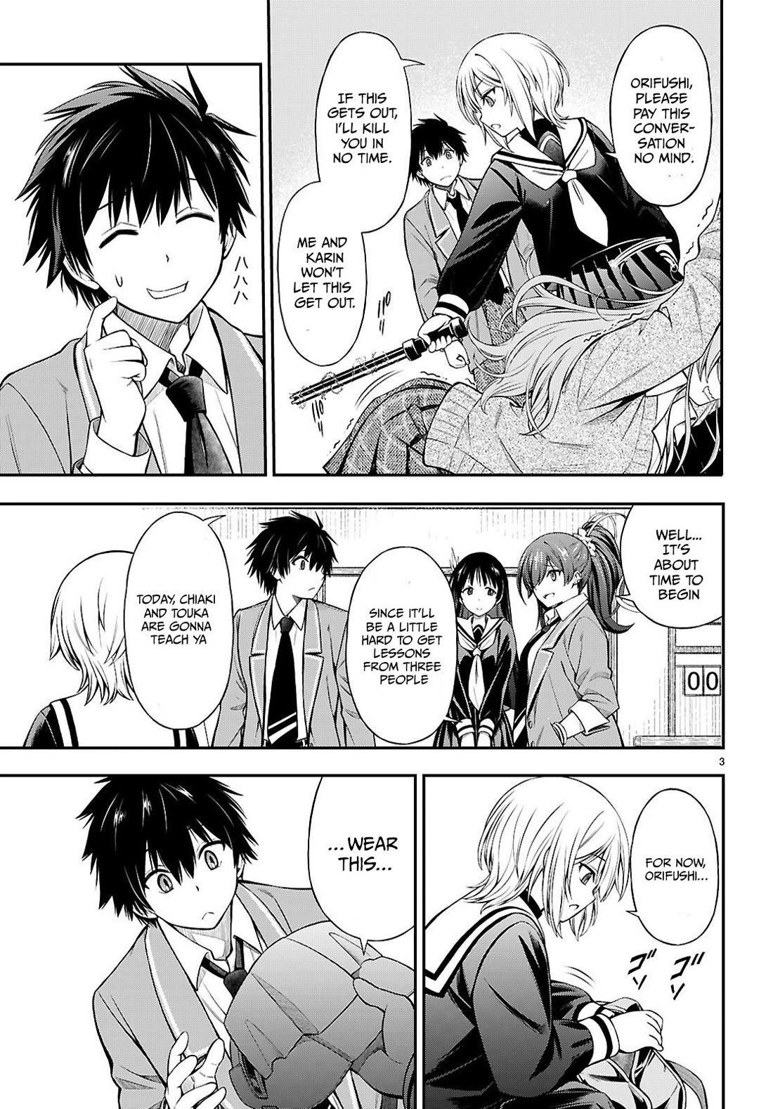 The Story of Being Taught How to Fight by a Delinquent Gyaru chapter 6 page 4