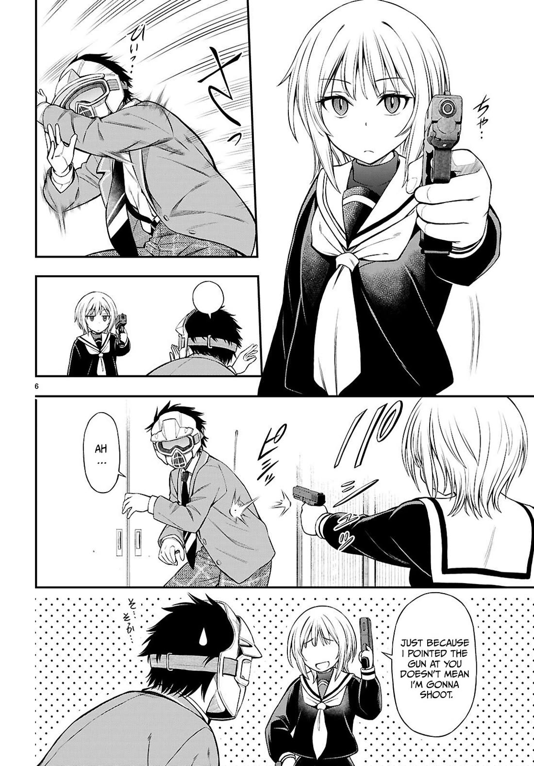 The Story of Being Taught How to Fight by a Delinquent Gyaru chapter 6 page 7