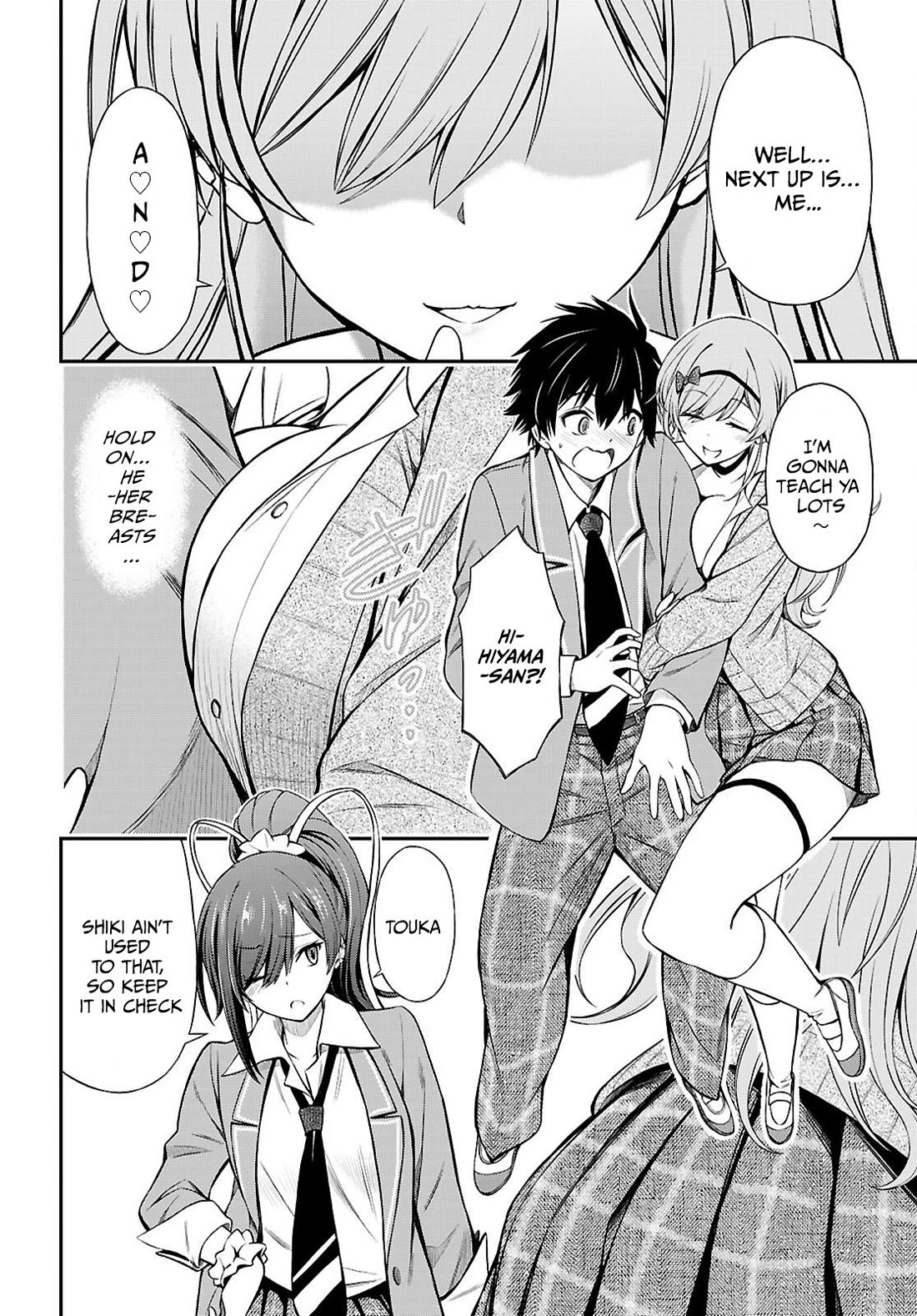 The Story of Being Taught How to Fight by a Delinquent Gyaru chapter 6 page 9