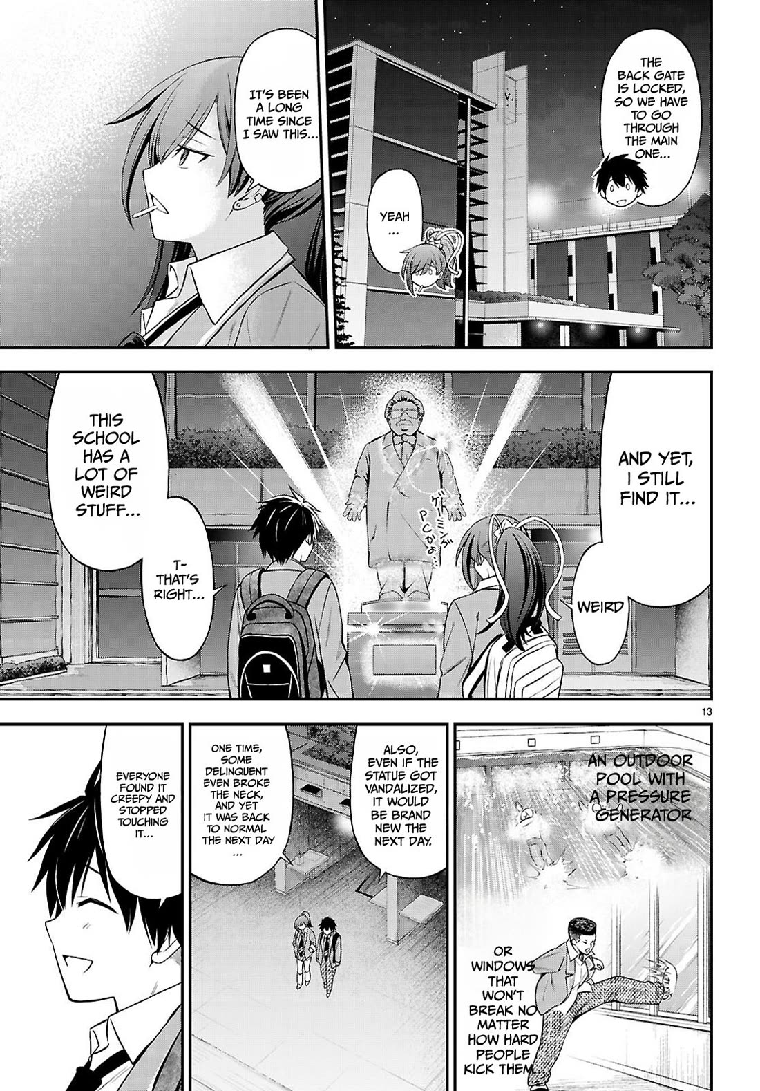 The Story of Being Taught How to Fight by a Delinquent Gyaru chapter 7 page 13