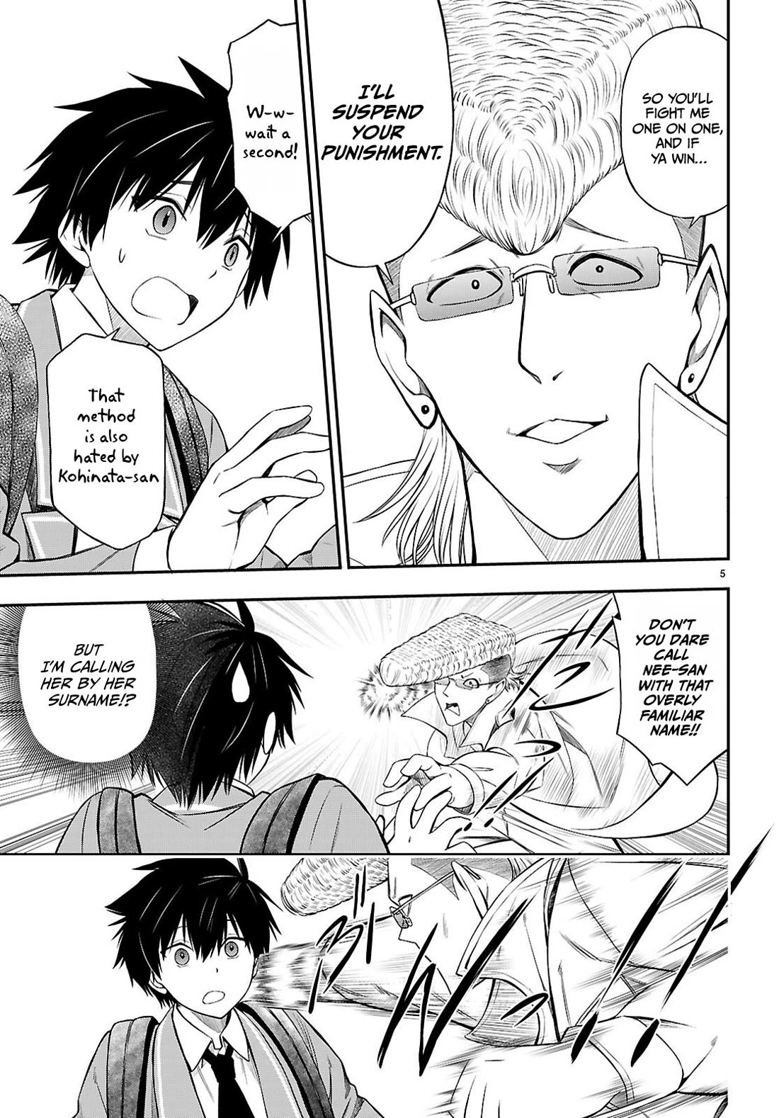 The Story of Being Taught How to Fight by a Delinquent Gyaru chapter 7 page 5