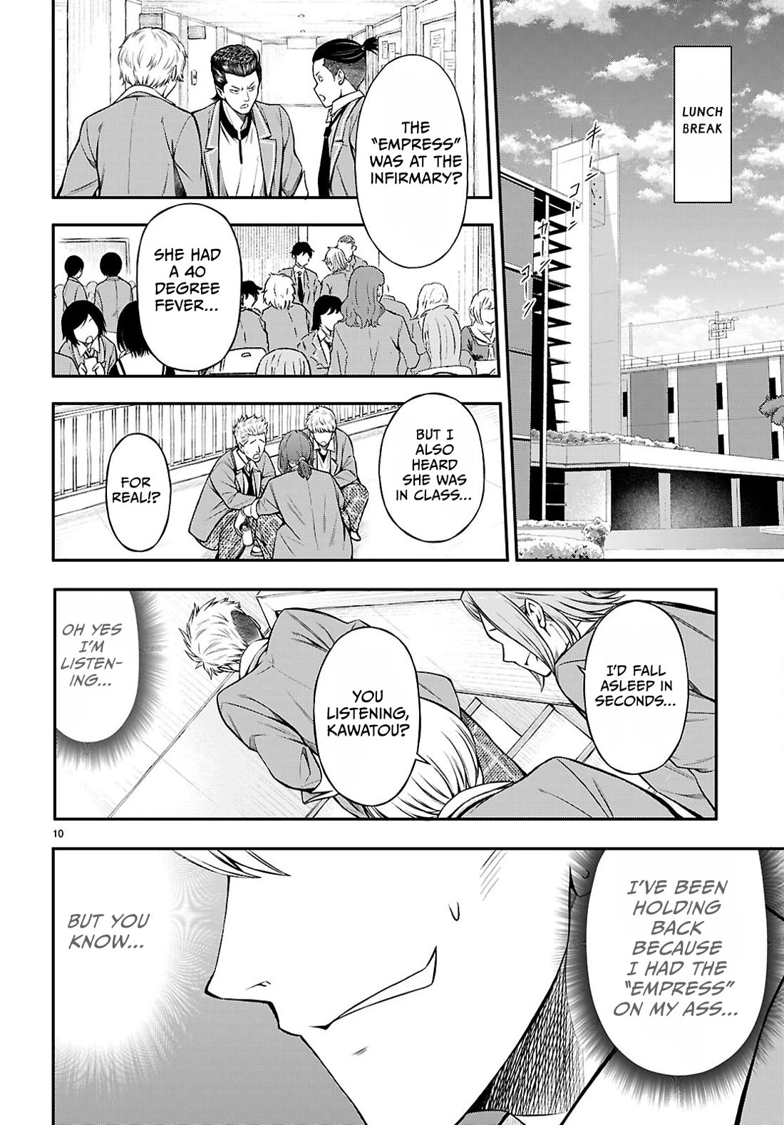 The Story of Being Taught How to Fight by a Delinquent Gyaru chapter 8 page 10