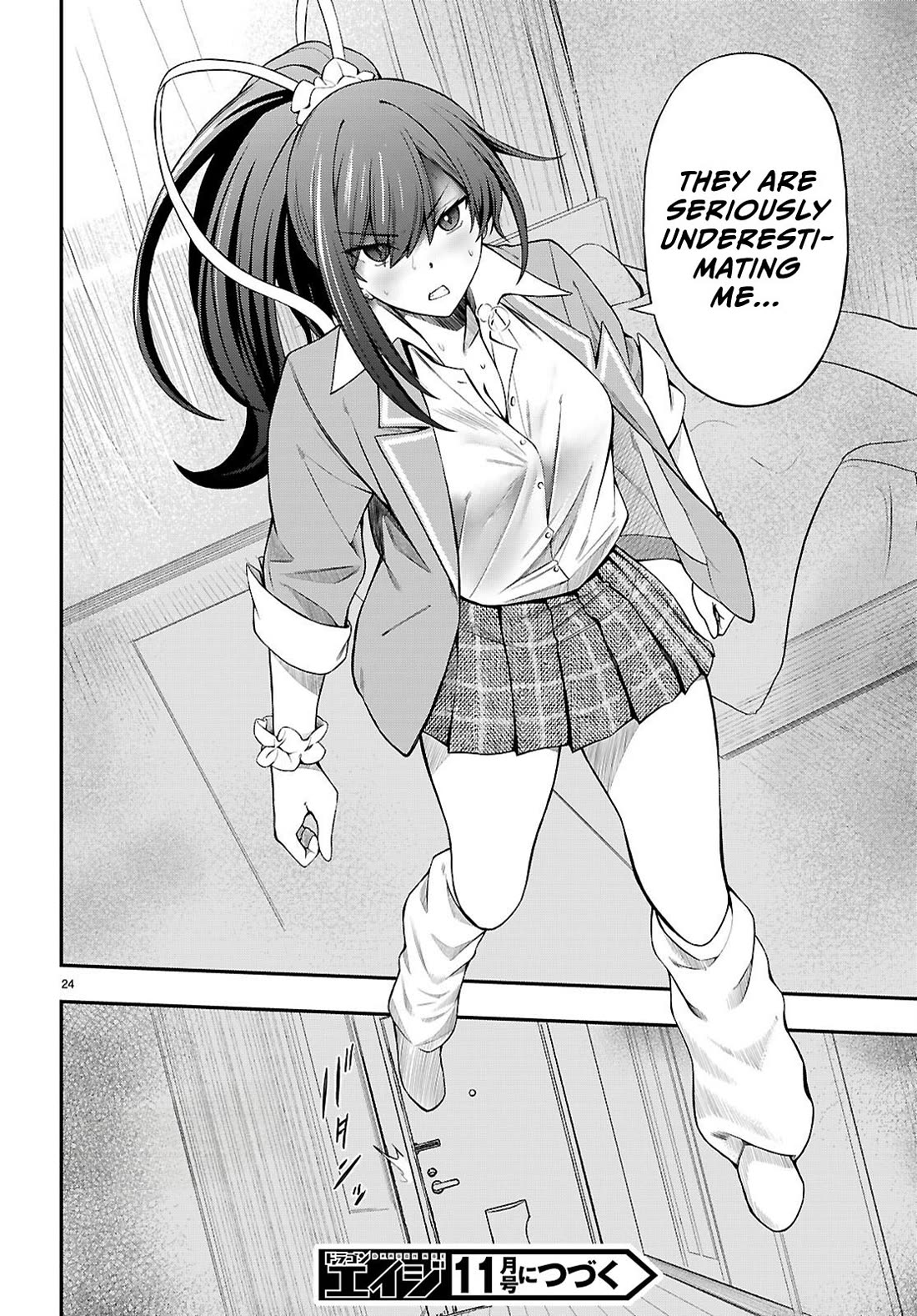 The Story of Being Taught How to Fight by a Delinquent Gyaru chapter 8 page 23