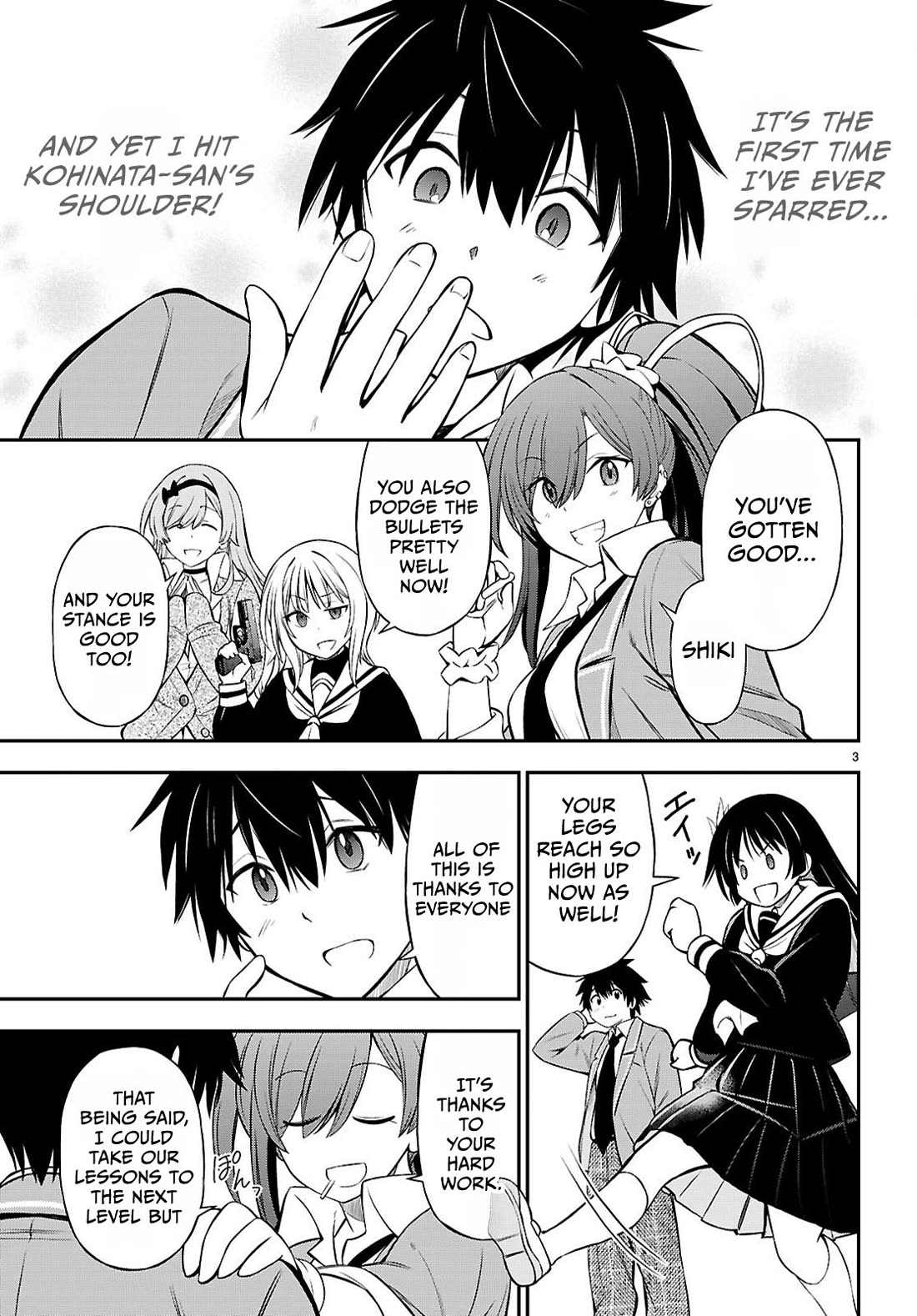 The Story of Being Taught How to Fight by a Delinquent Gyaru chapter 8 page 3