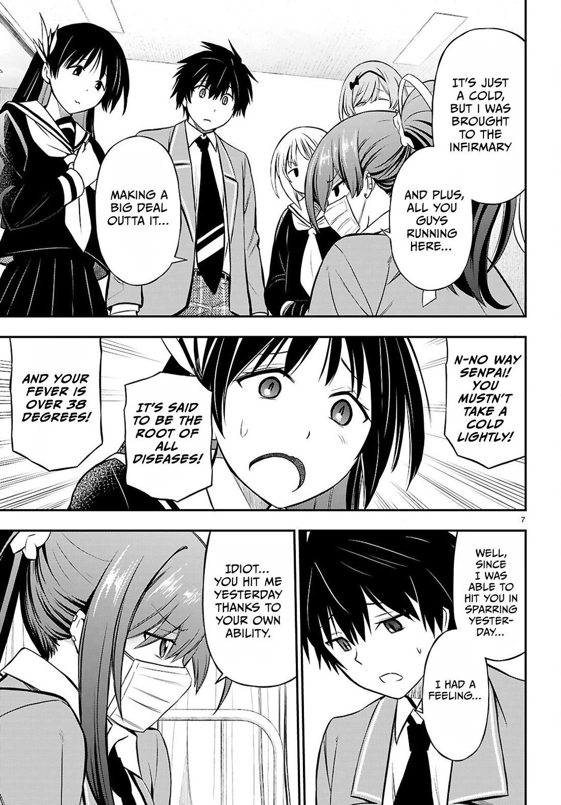 The Story of Being Taught How to Fight by a Delinquent Gyaru chapter 8 page 7