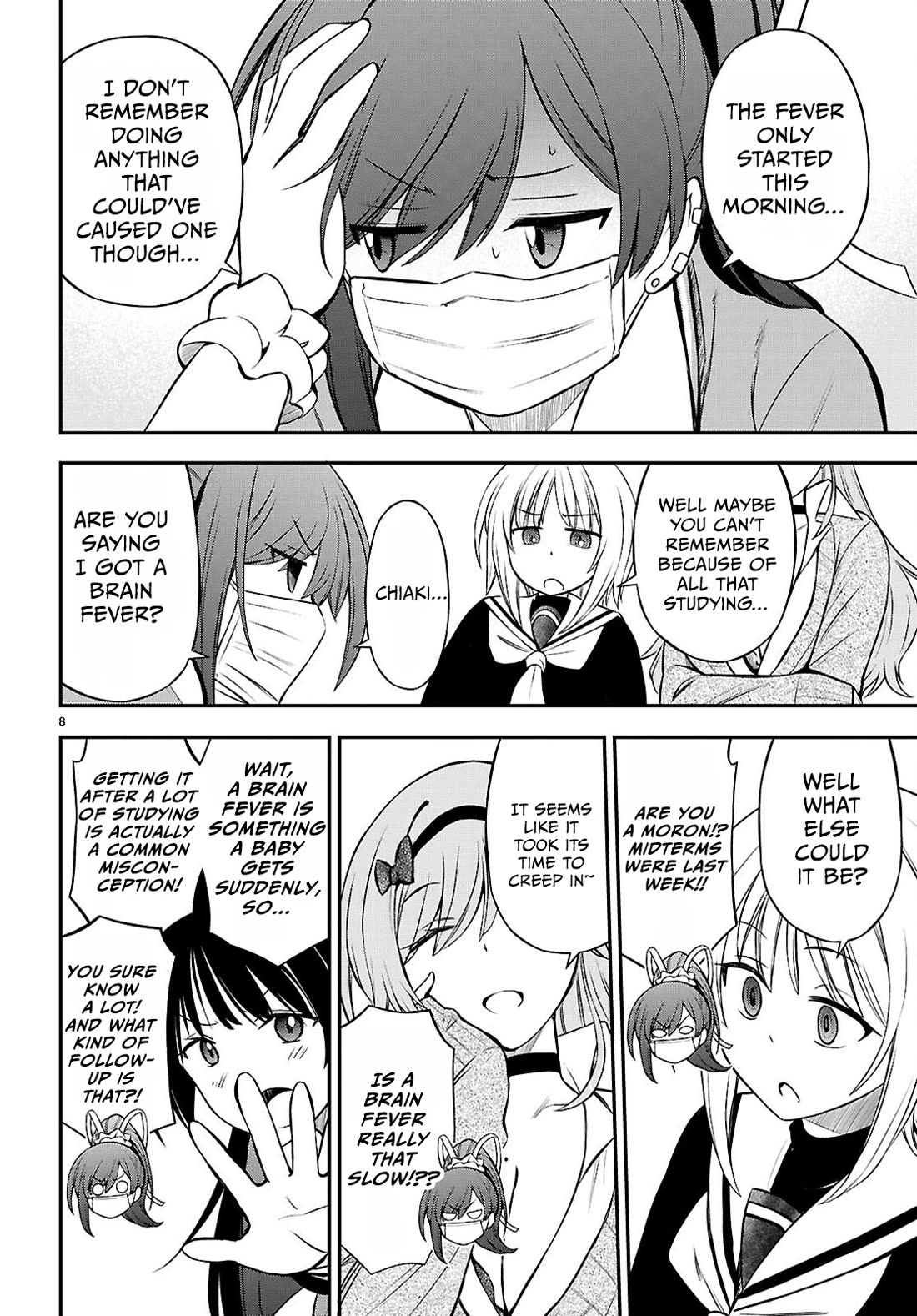The Story of Being Taught How to Fight by a Delinquent Gyaru chapter 8 page 8