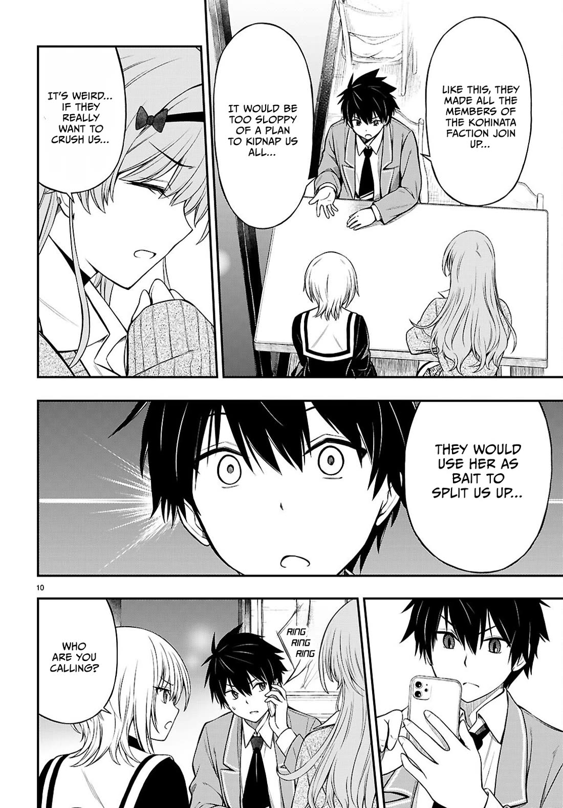 The Story of Being Taught How to Fight by a Delinquent Gyaru chapter 9 page 10