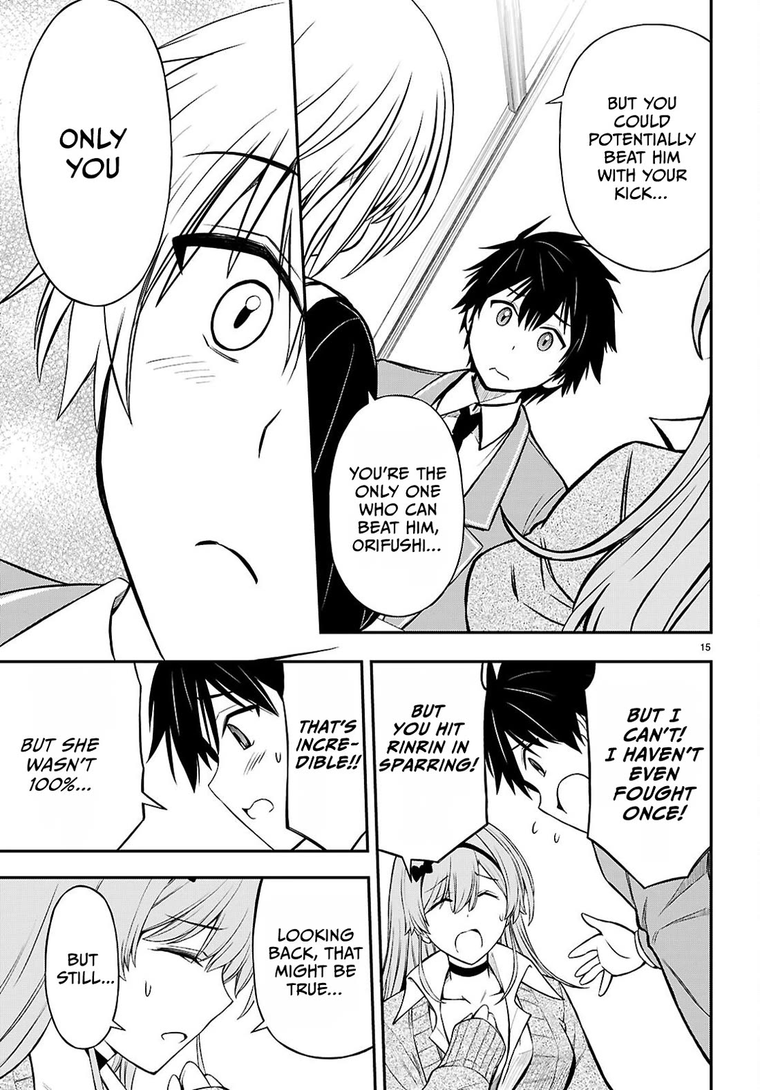 The Story of Being Taught How to Fight by a Delinquent Gyaru chapter 9 page 15