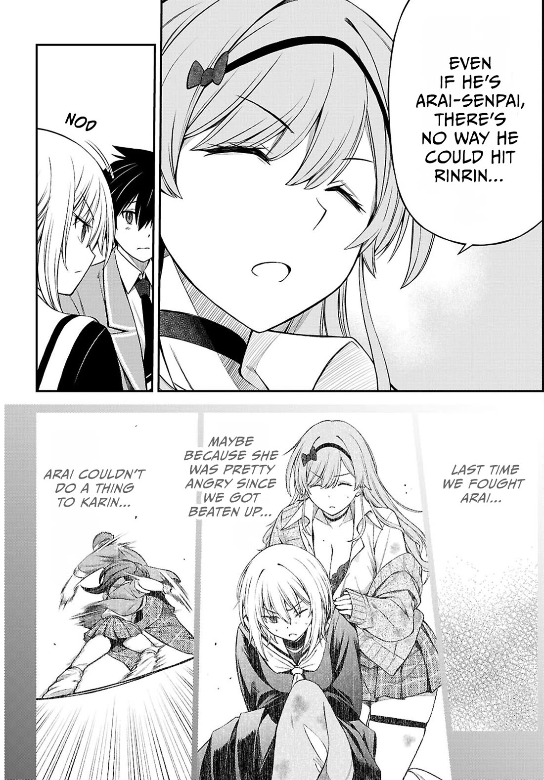 The Story of Being Taught How to Fight by a Delinquent Gyaru chapter 9 page 16