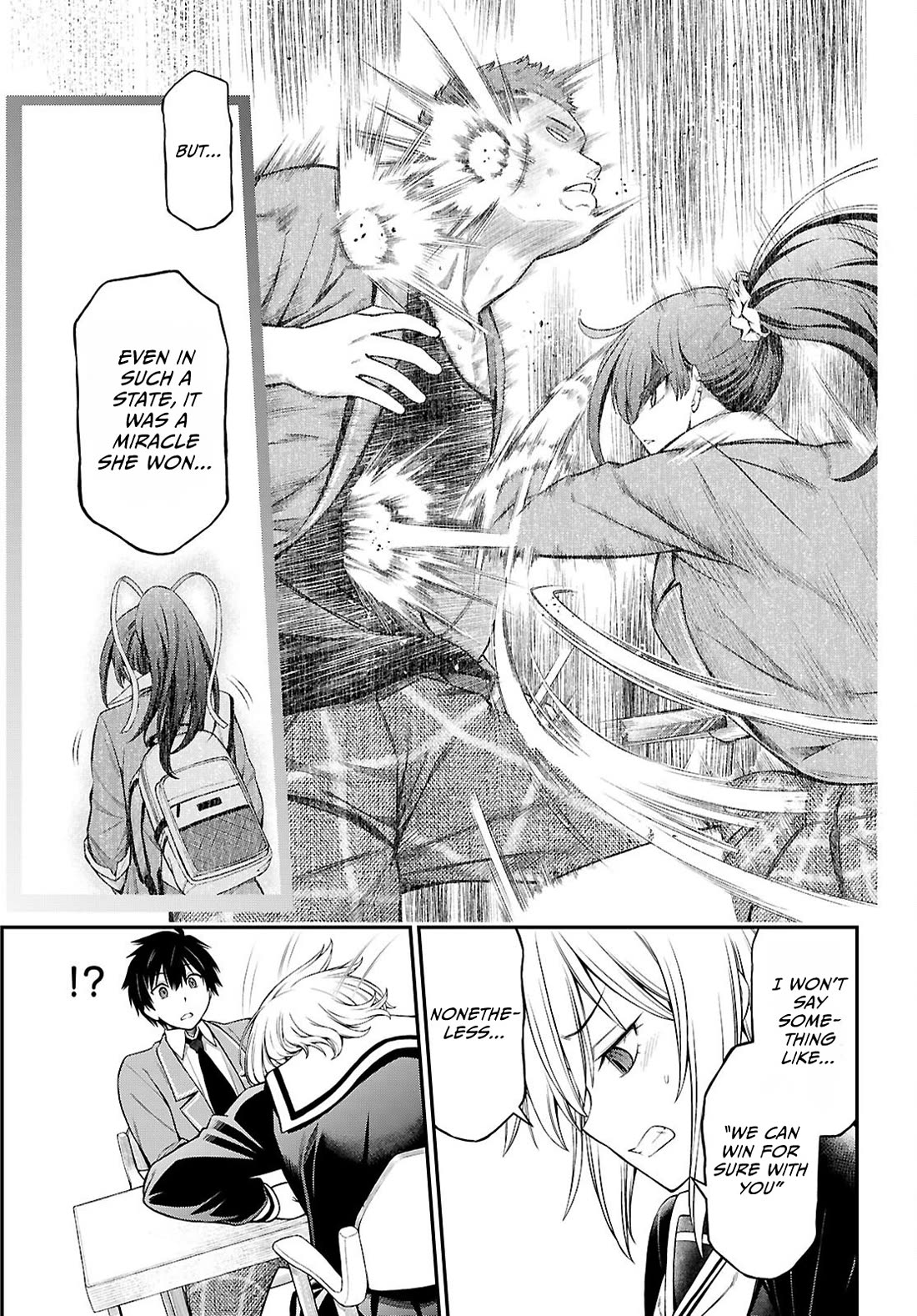 The Story of Being Taught How to Fight by a Delinquent Gyaru chapter 9 page 17