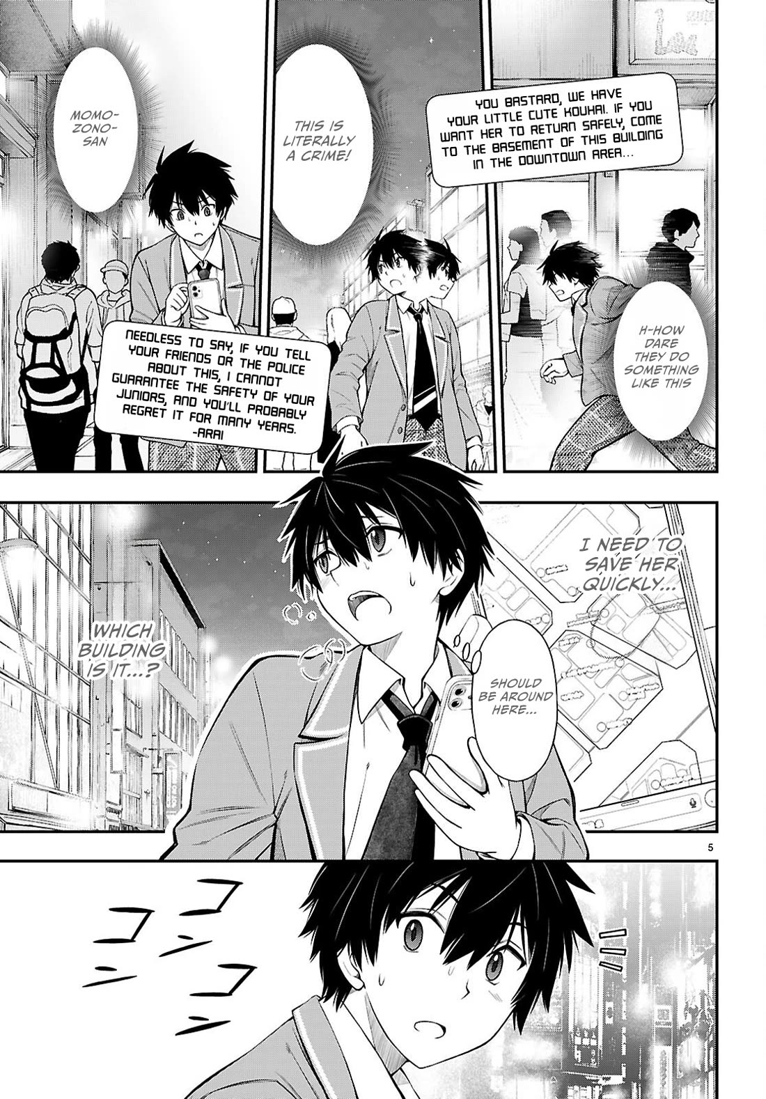 The Story of Being Taught How to Fight by a Delinquent Gyaru chapter 9 page 5