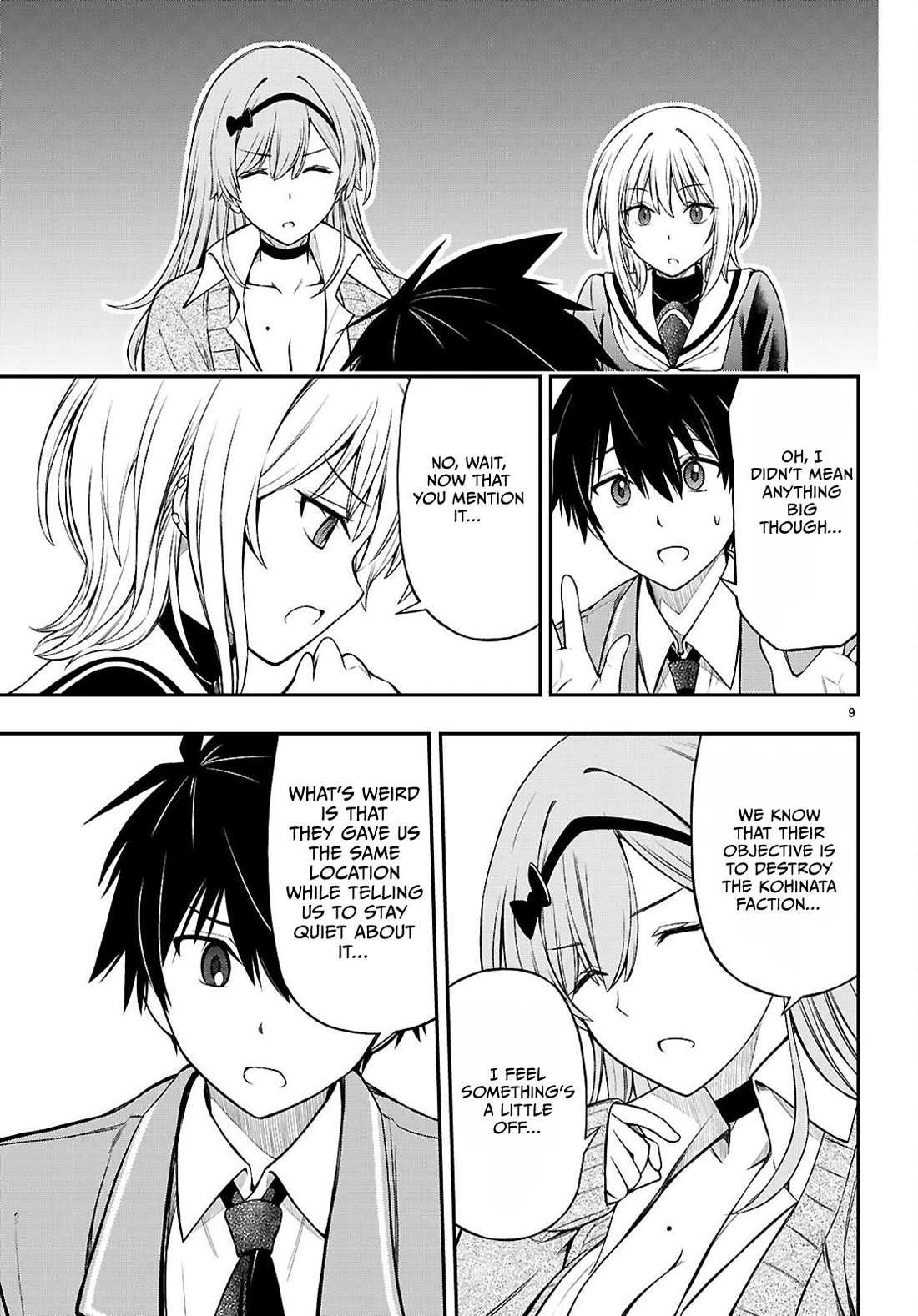 The Story of Being Taught How to Fight by a Delinquent Gyaru chapter 9 page 9