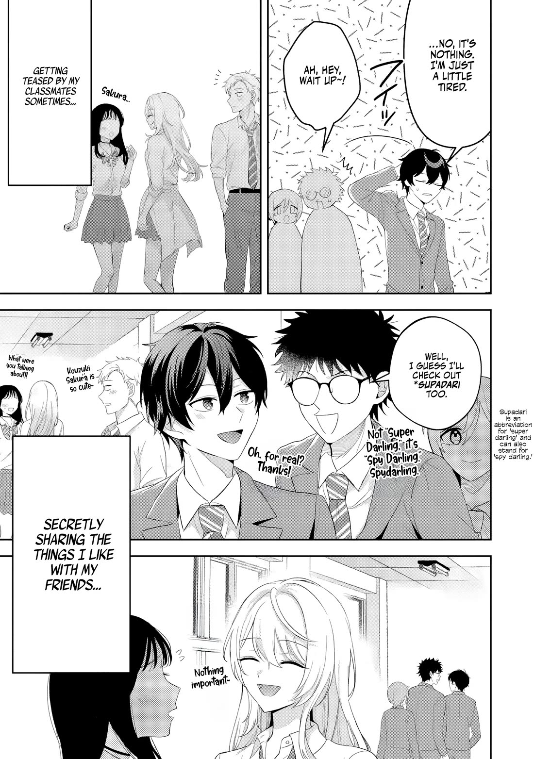 The Story of Feeding the Cutest Gyaru in Class chapter 1 page 10