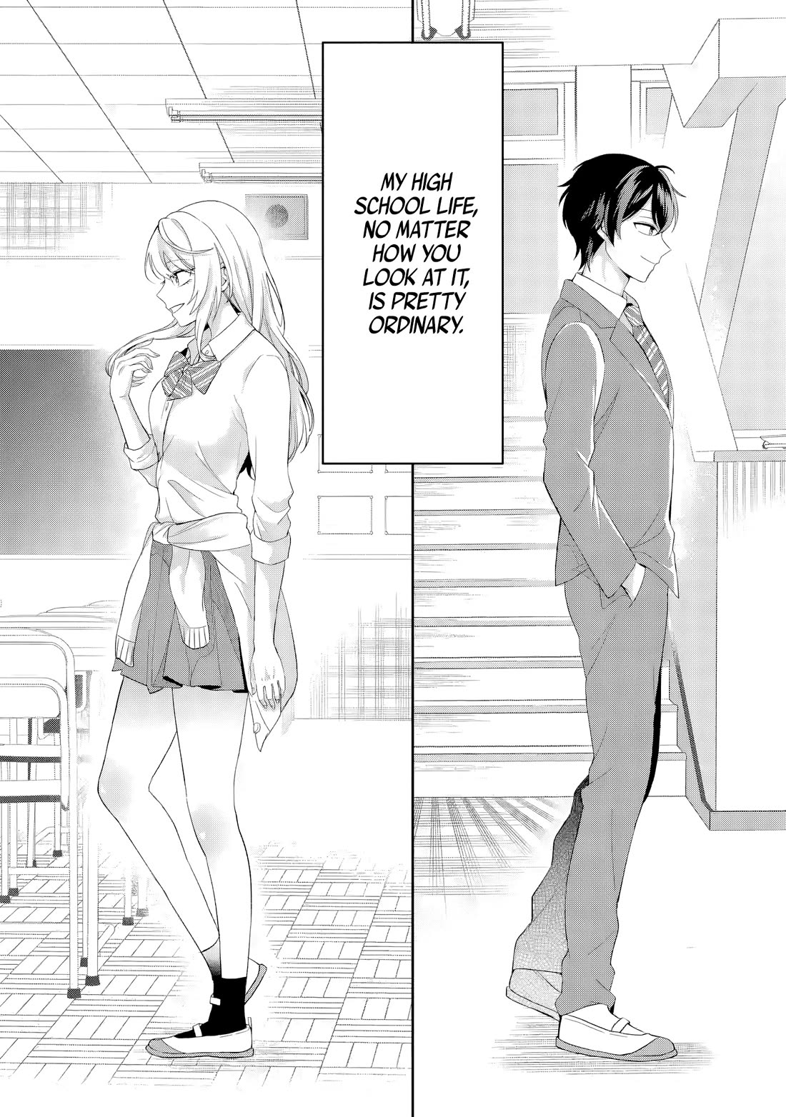 The Story of Feeding the Cutest Gyaru in Class chapter 1 page 11