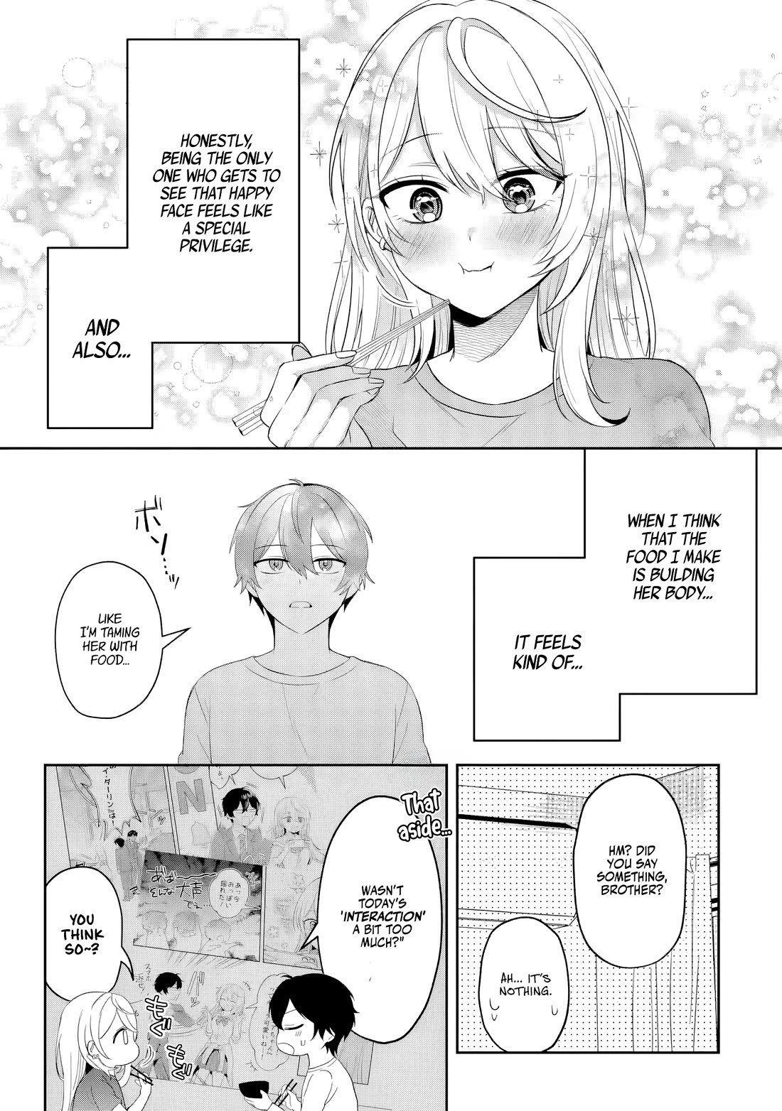 The Story of Feeding the Cutest Gyaru in Class chapter 1 page 28