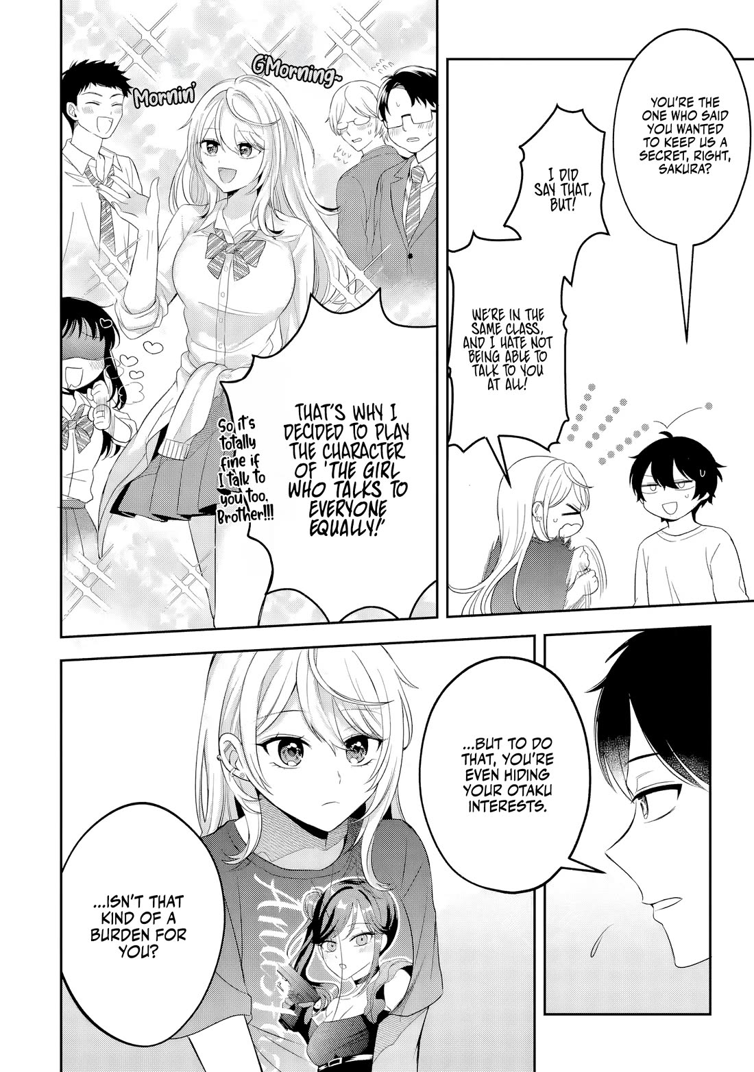 The Story of Feeding the Cutest Gyaru in Class chapter 1 page 29