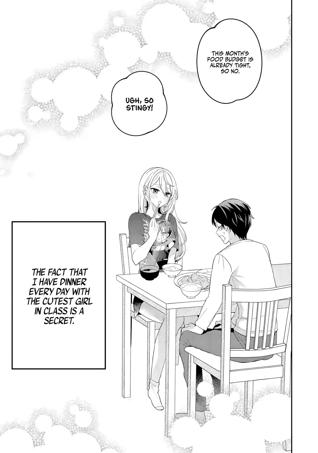 The Story of Feeding the Cutest Gyaru in Class chapter 1 page 36