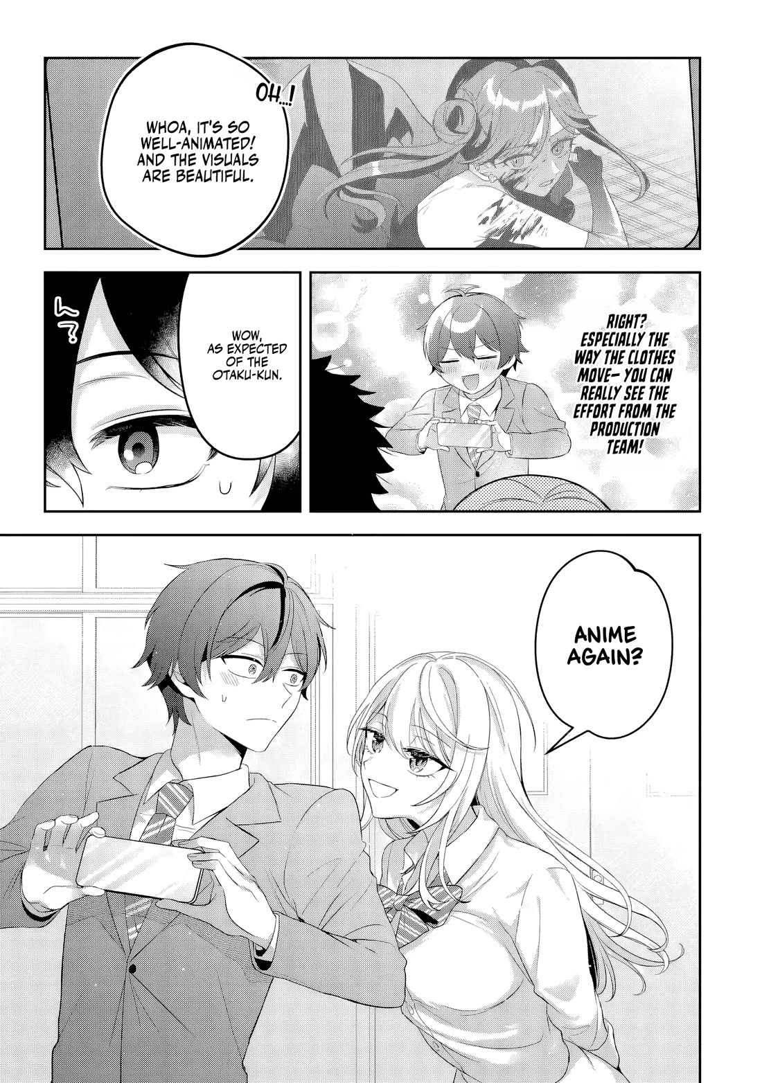 The Story of Feeding the Cutest Gyaru in Class chapter 1 page 6