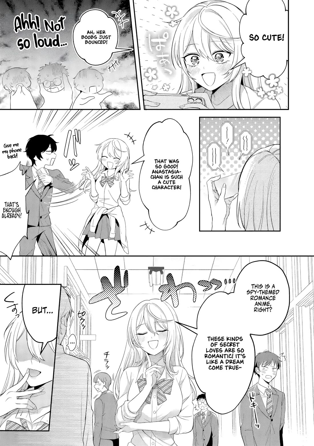 The Story of Feeding the Cutest Gyaru in Class chapter 1 page 8