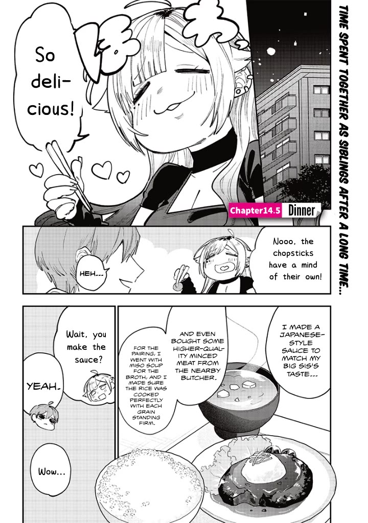 The Story of Making My Bitchy Gal Sister Understand chapter 14.5 page 1
