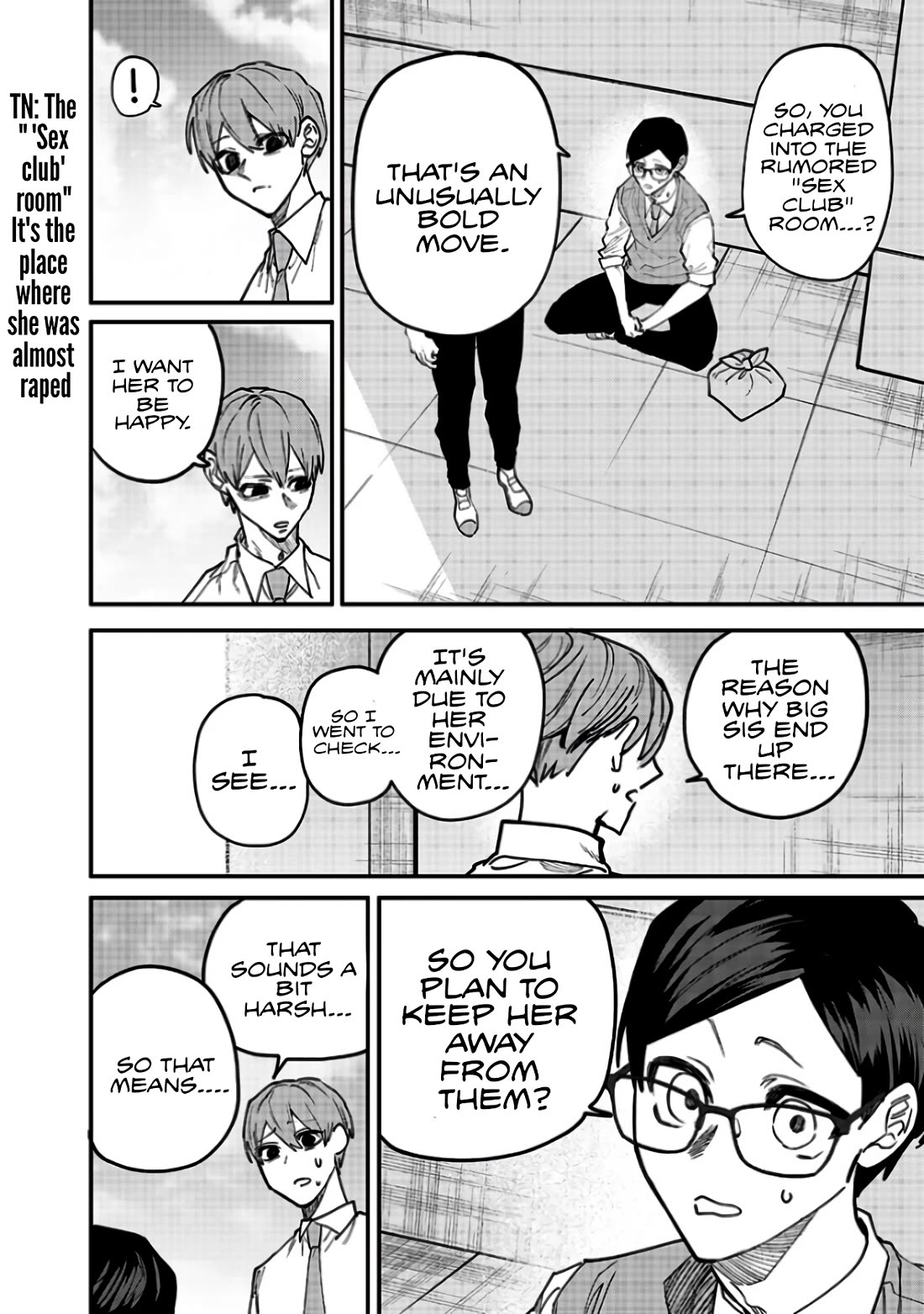 The Story of Making My Bitchy Gal Sister Understand chapter 6 page 7