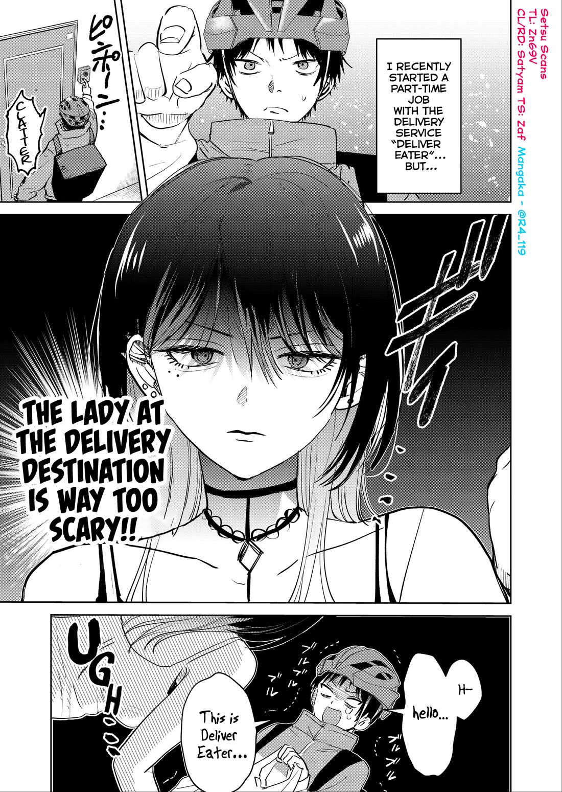 The Story of This Scary Consignee Girl chapter 1 page 1