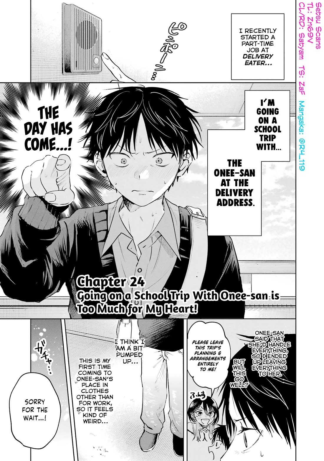 The Story of This Scary Consignee Girl chapter 24 page 1