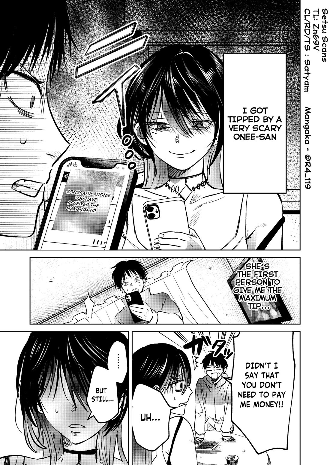The Story of This Scary Consignee Girl chapter 5 page 1