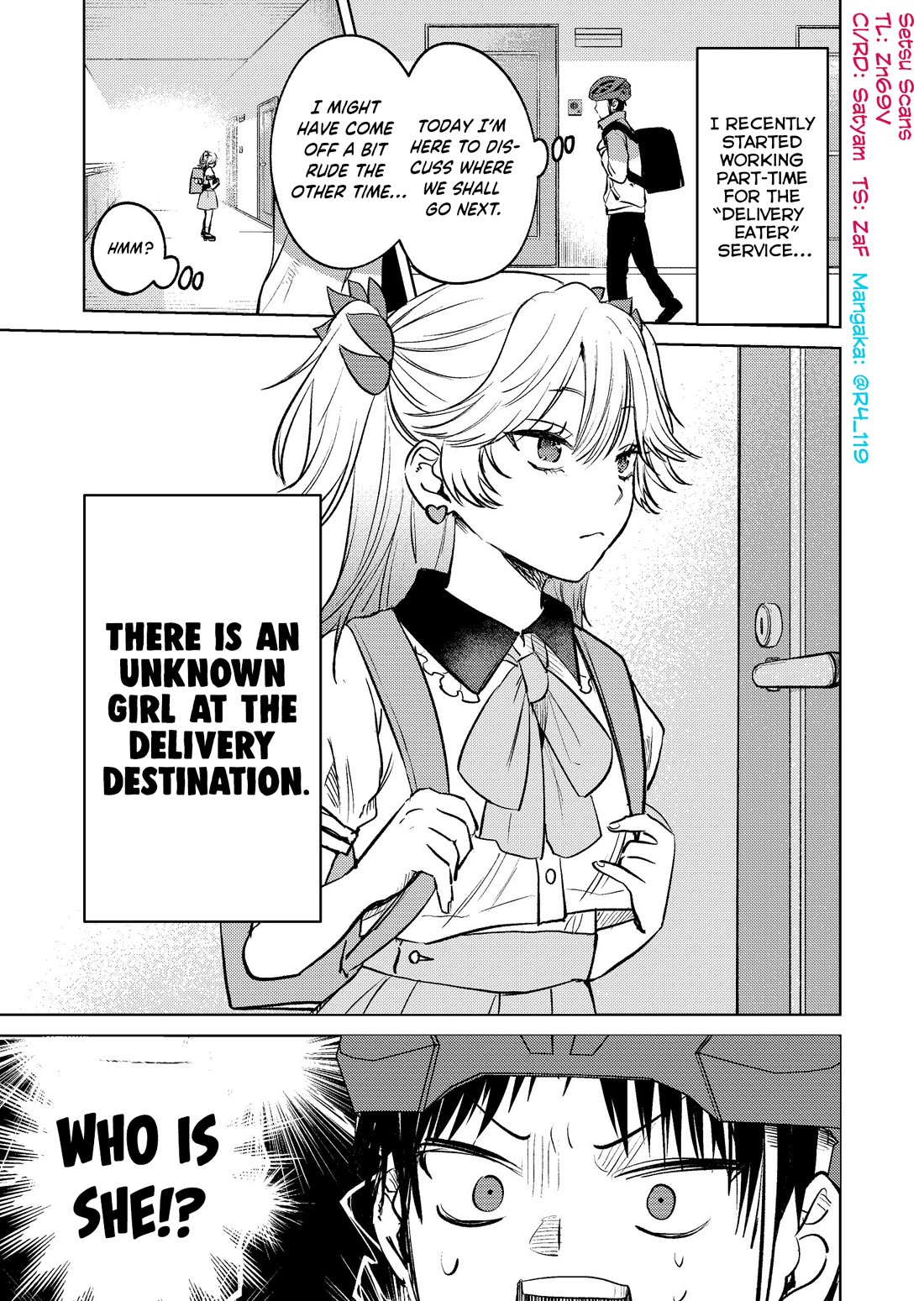 The Story of This Scary Consignee Girl chapter 9 page 1
