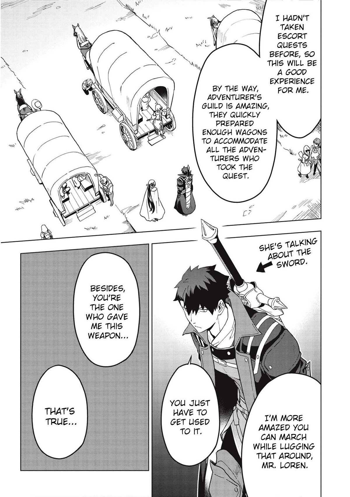 The Strange Adventure of a Broke Mercenary chapter 18.2 page 8