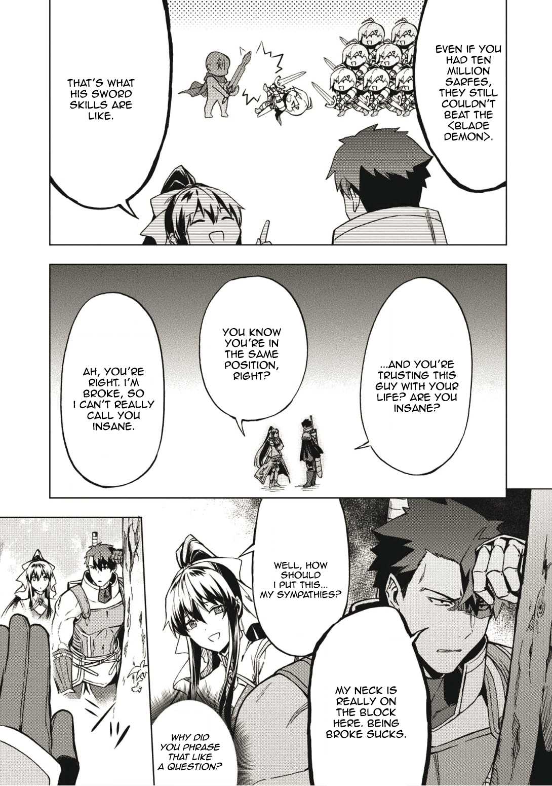 The Strange Adventure of a Broke Mercenary chapter 3 page 13