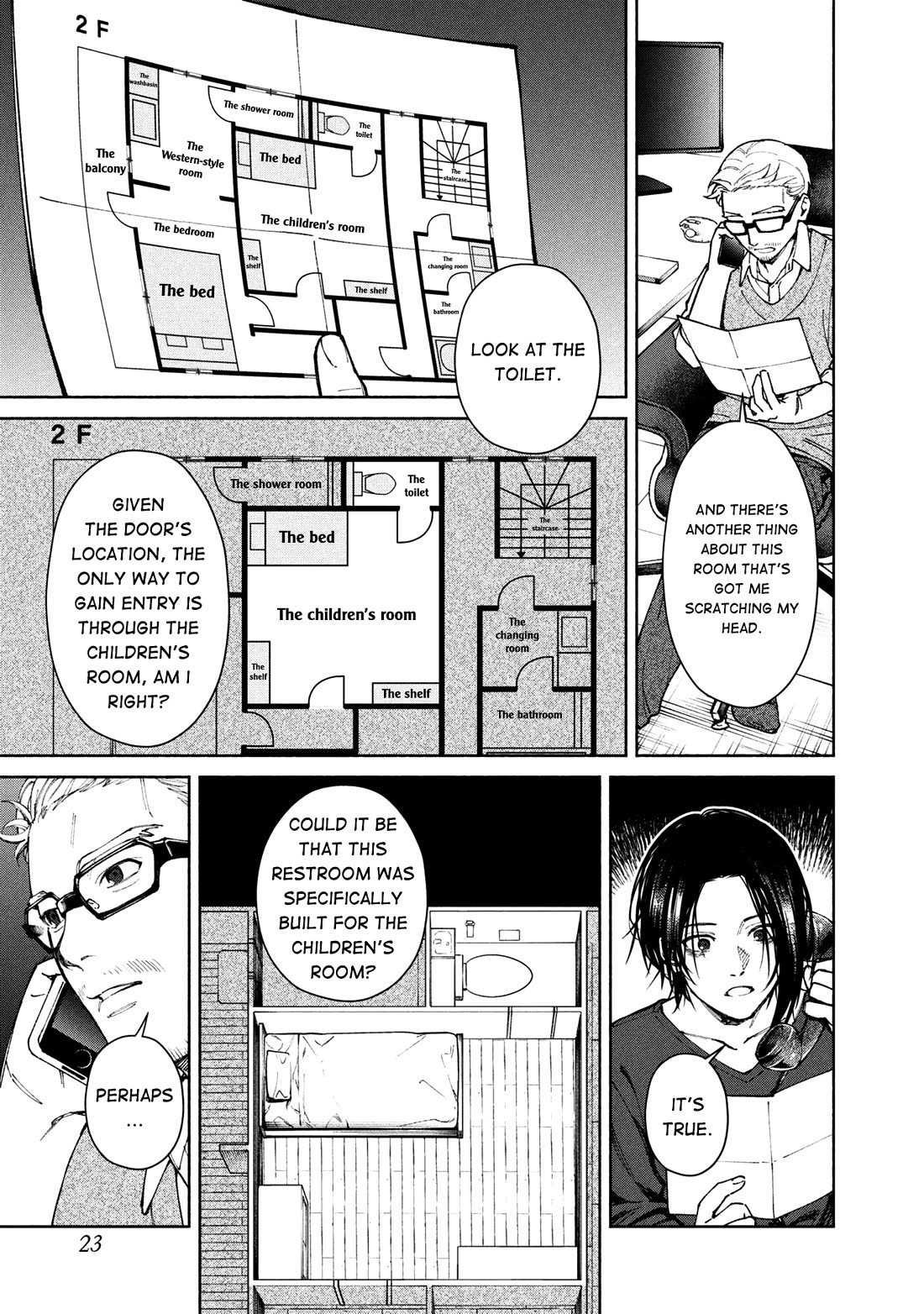 The Strange House chapter 1 page 24