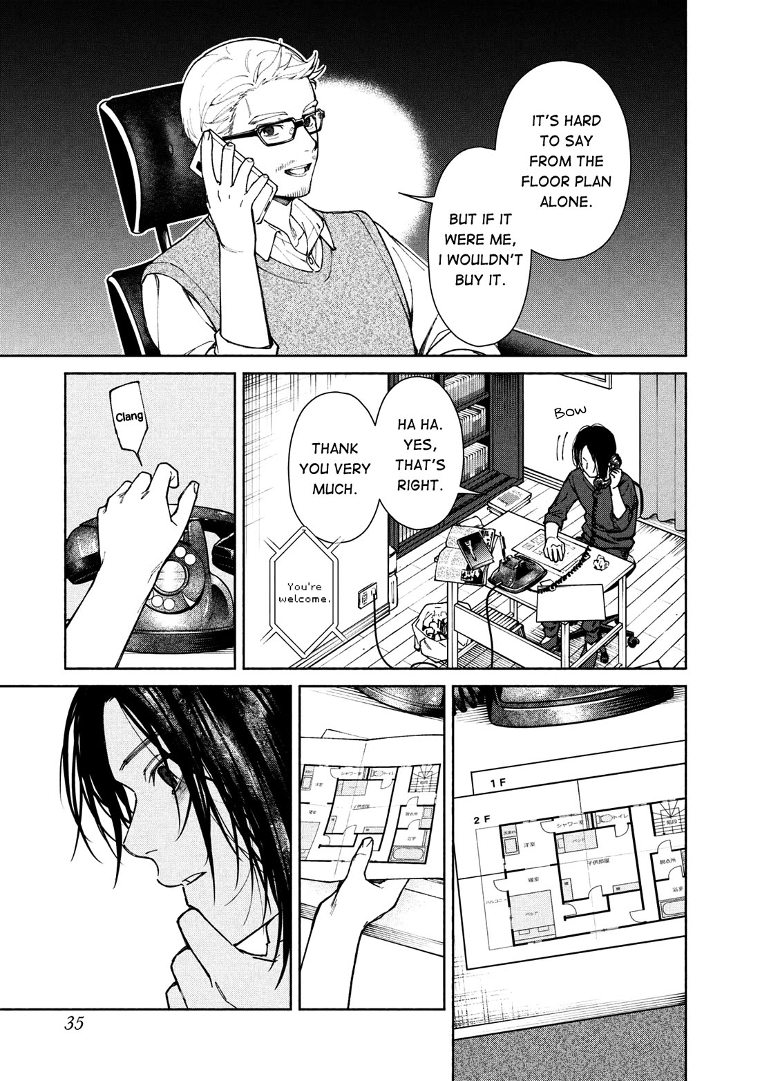 The Strange House chapter 1 page 35