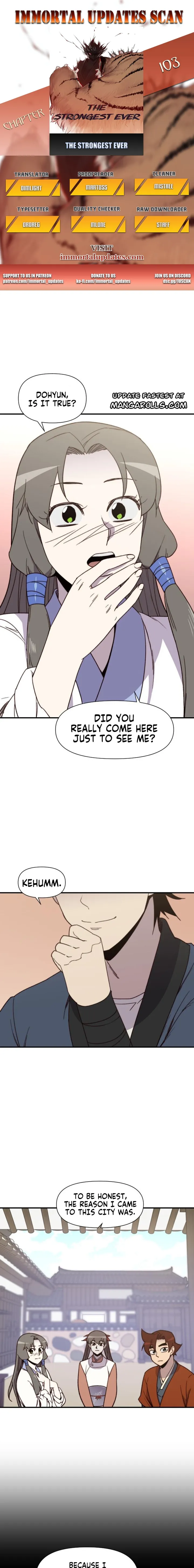 The Strongest Ever chapter 103 page 1