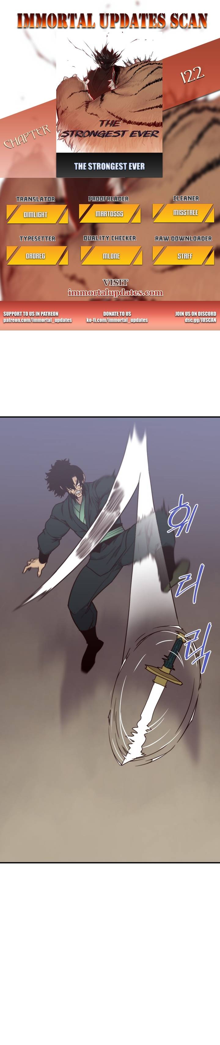 The Strongest Ever chapter 122 page 1