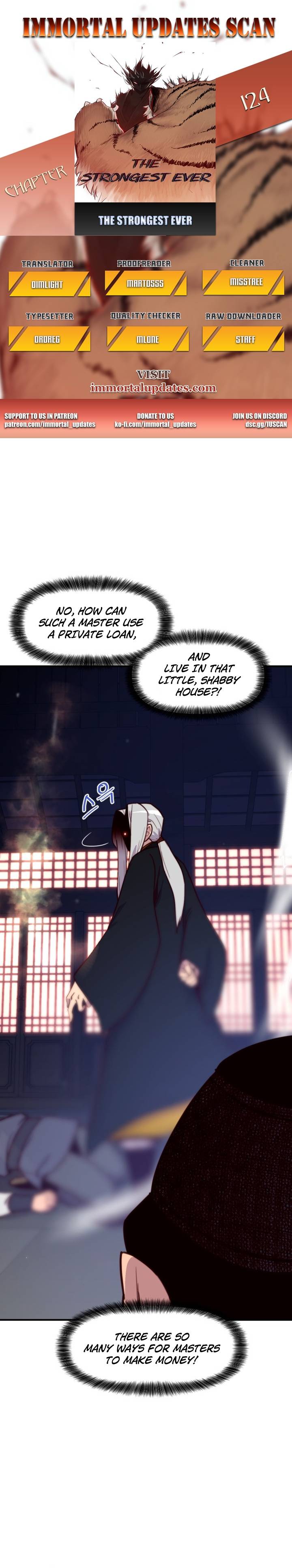 The Strongest Ever chapter 124 page 1