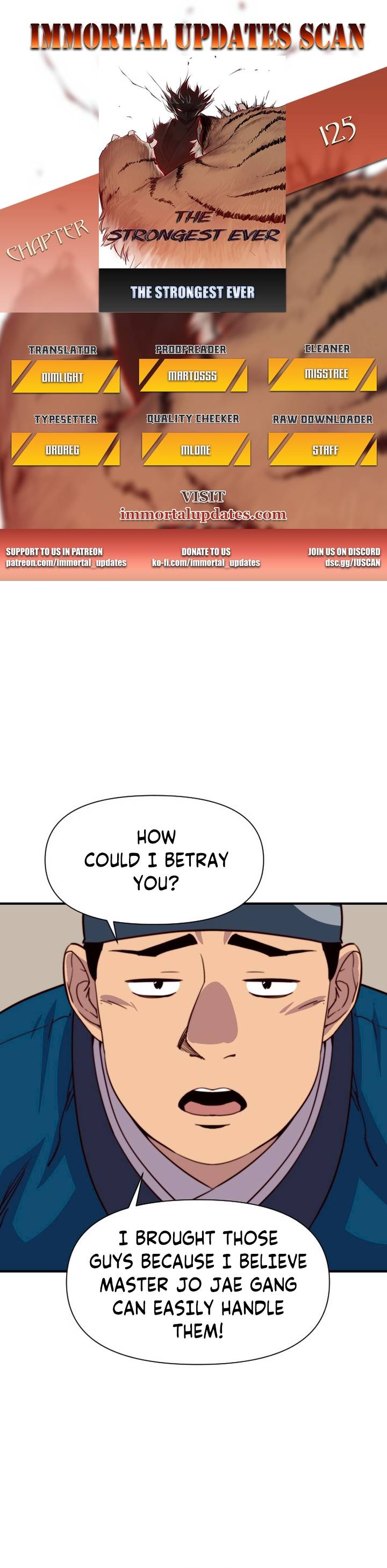 The Strongest Ever chapter 125 page 1