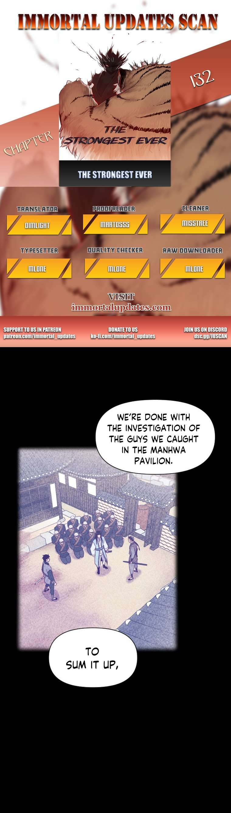 The Strongest Ever chapter 132 page 1