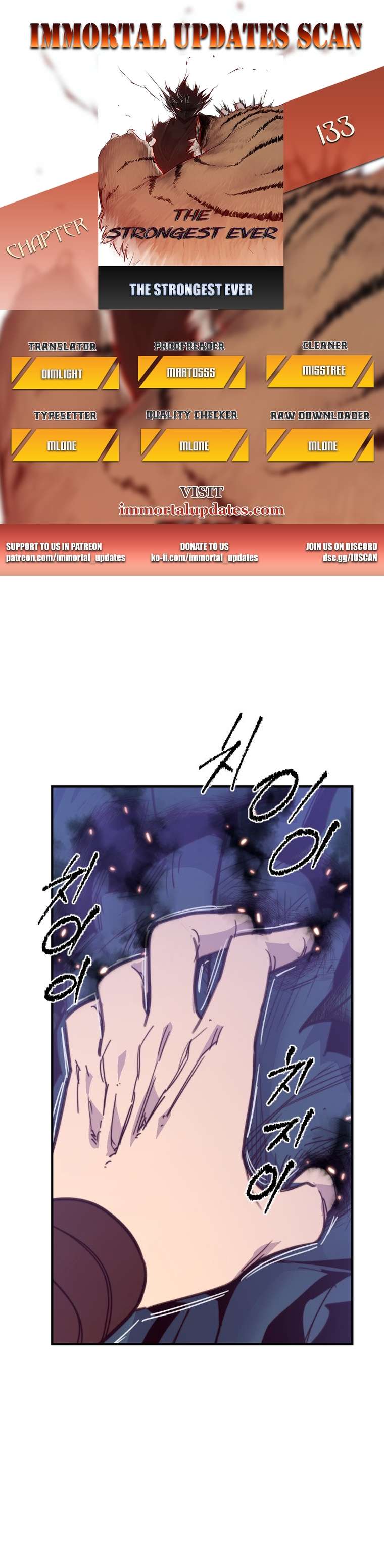 The Strongest Ever chapter 133 page 1