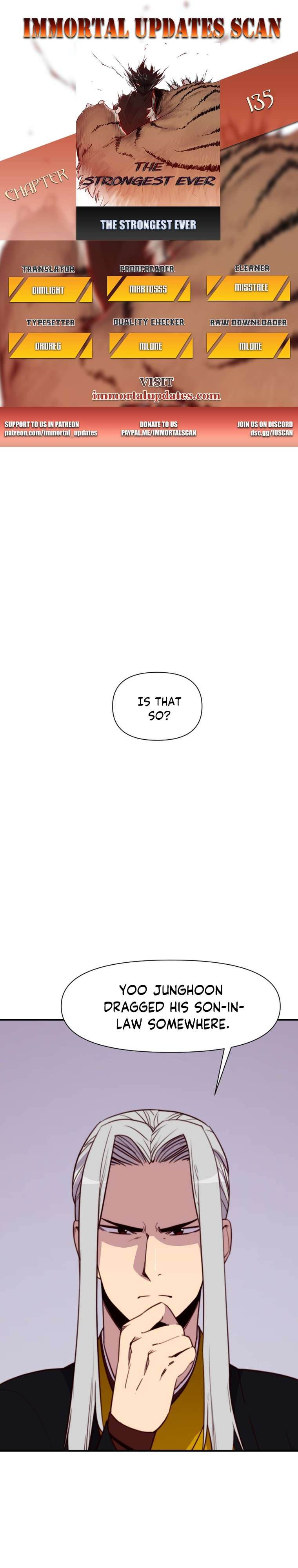 The Strongest Ever chapter 135 page 1