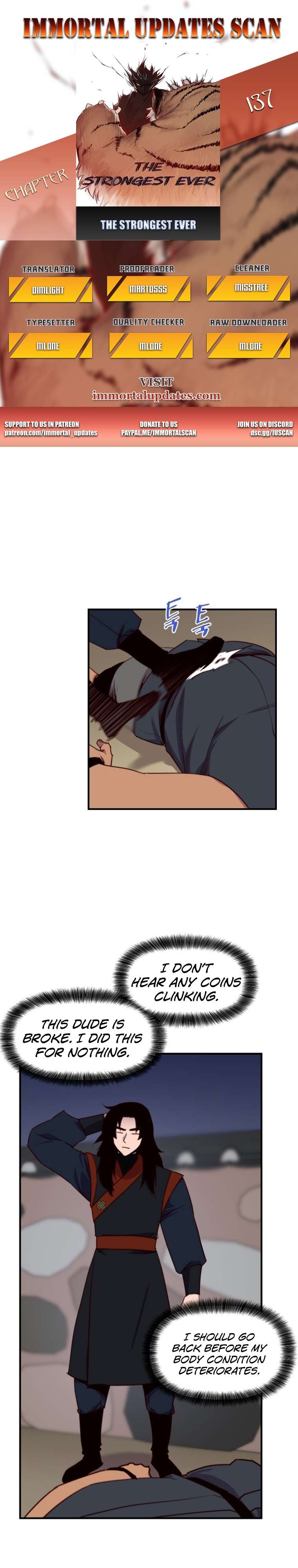 The Strongest Ever chapter 137 page 1