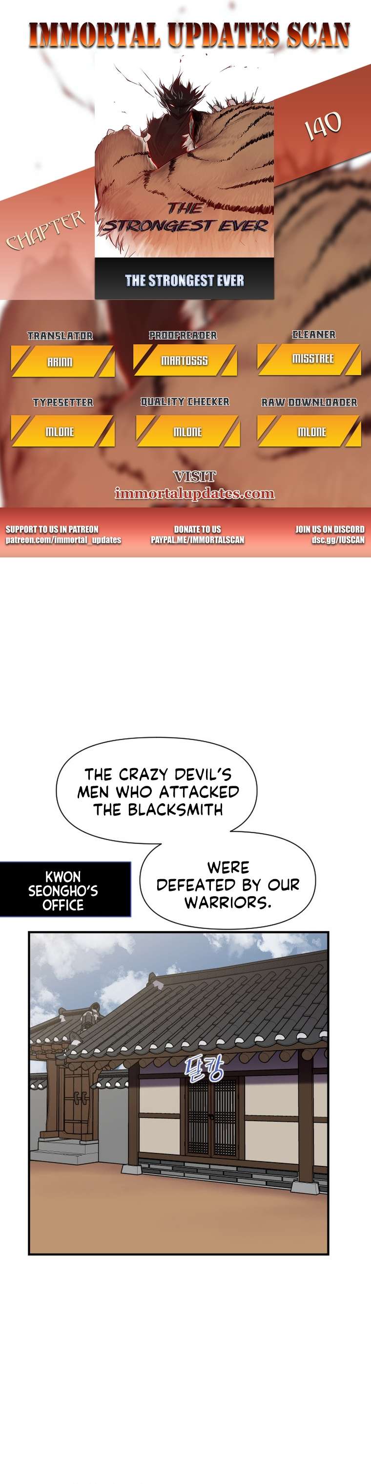 The Strongest Ever chapter 139 page 1