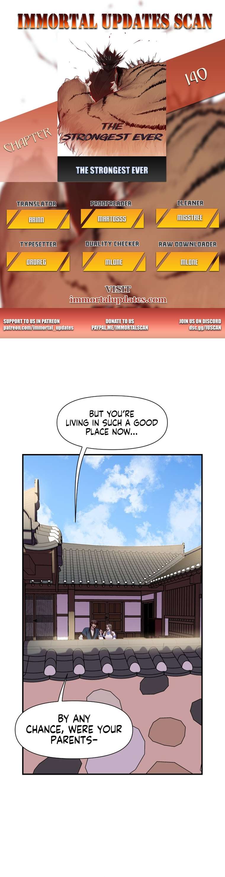 The Strongest Ever chapter 140 page 1
