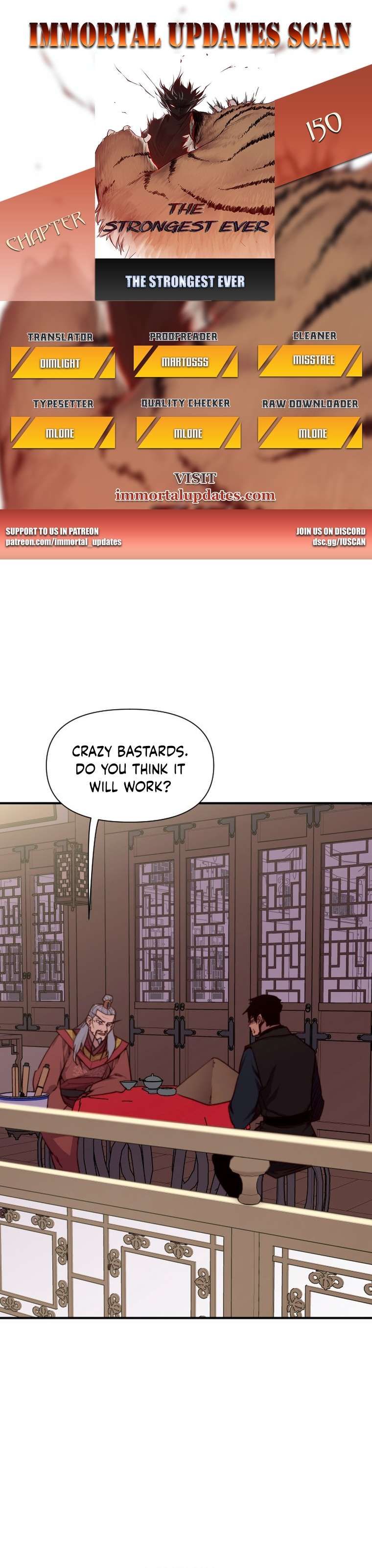 The Strongest Ever chapter 150 page 1