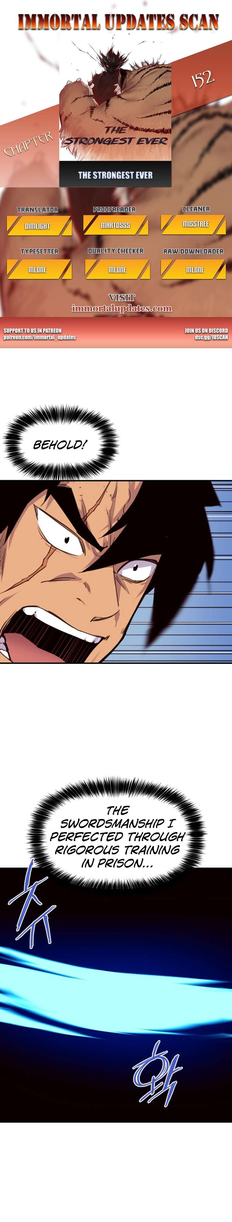 The Strongest Ever chapter 152 page 1