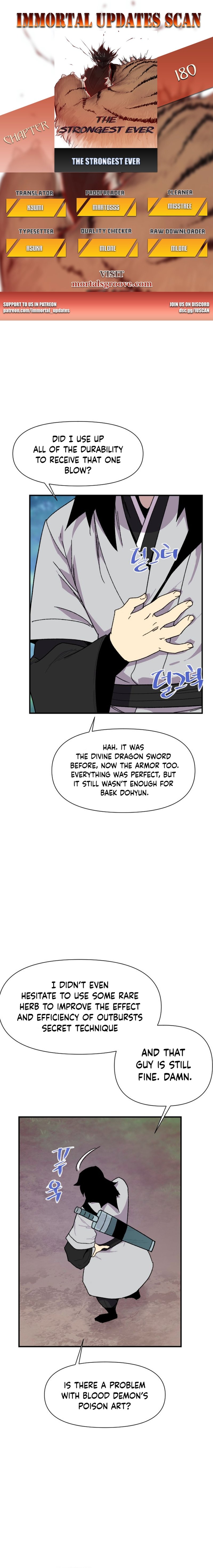 The Strongest Ever chapter 180 page 1