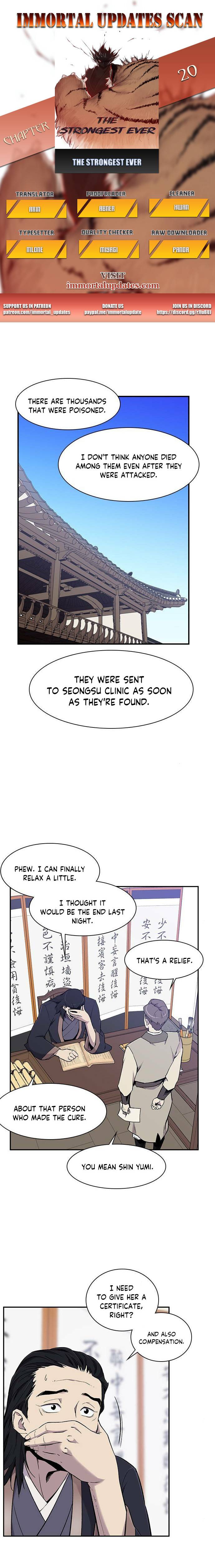 The Strongest Ever chapter 20 page 1